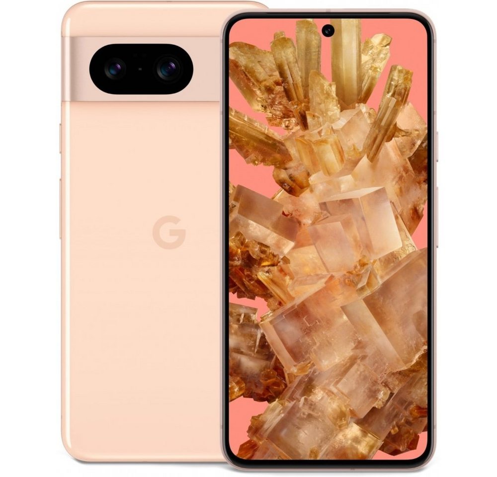 Google Pixel 8 5G 128 GB / 8 GB - Smartphone - rose Smartphone (6,2 Zoll) von Google