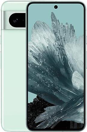 Google Pixel 8 - 5G Smartphone - Dual-SIM - RAM 8 GB / Interner Speicher 128 GB - OLED-Display - 6.2 - 2400 x 1080 Pixel (120 Hz) - 2 x Rückkamera 50 MP, 12 MP - front camera 10,5 MP - Minze (GA04859-GB) von Google
