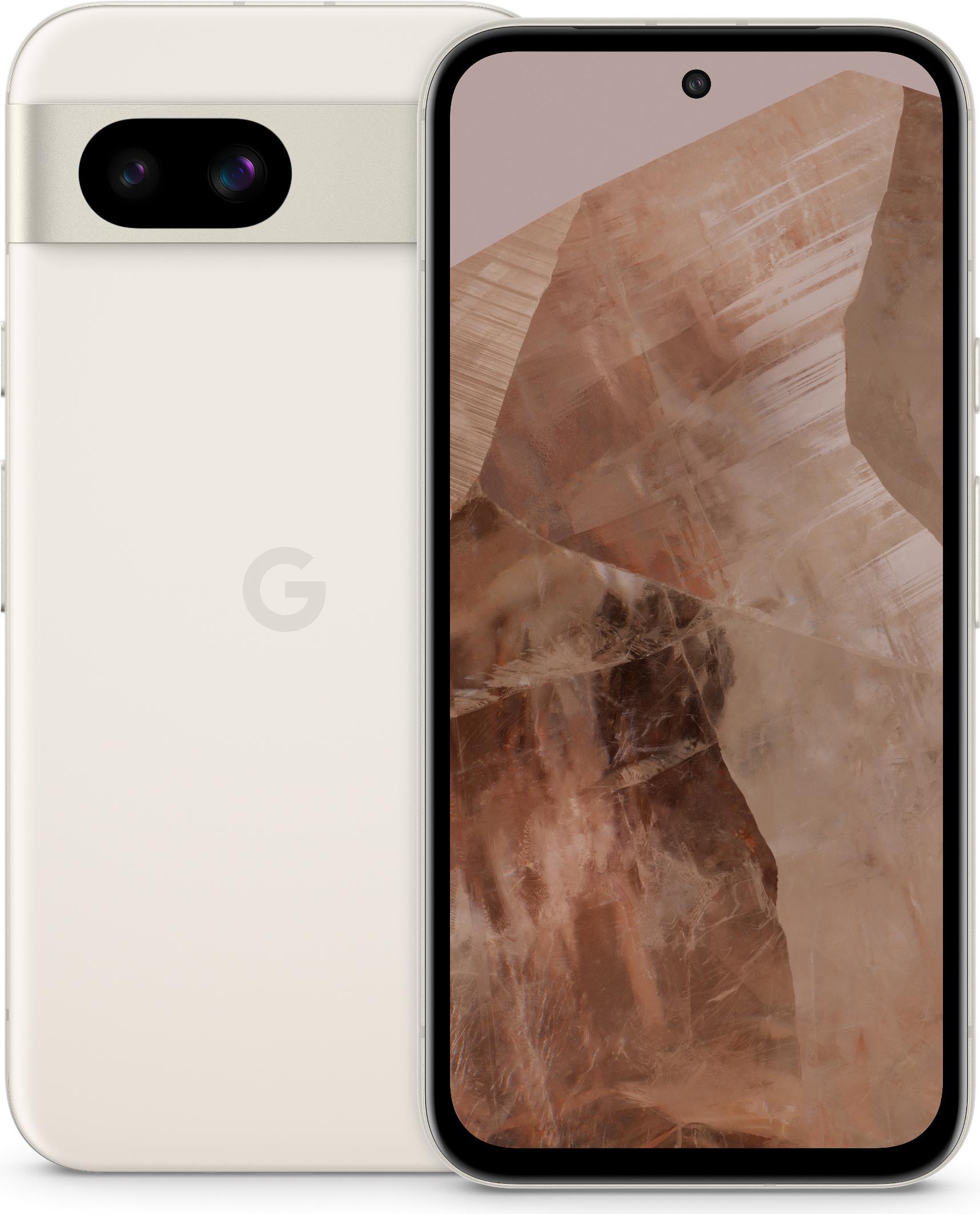 Google Pixel 8a 15,5 cm (6.1) Dual-SIM 5G USB Typ-C 8 GB 128 GB 4492 mAh Weiß (GA04988-GB) von Google
