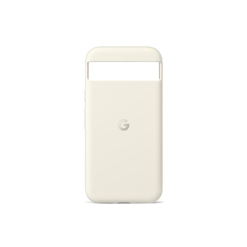 Google Pixel 8a Case – Langlebiges, fleckenabweisendes Silikon – Schutzhülle für Android-Smartphone – Porcelain von Google