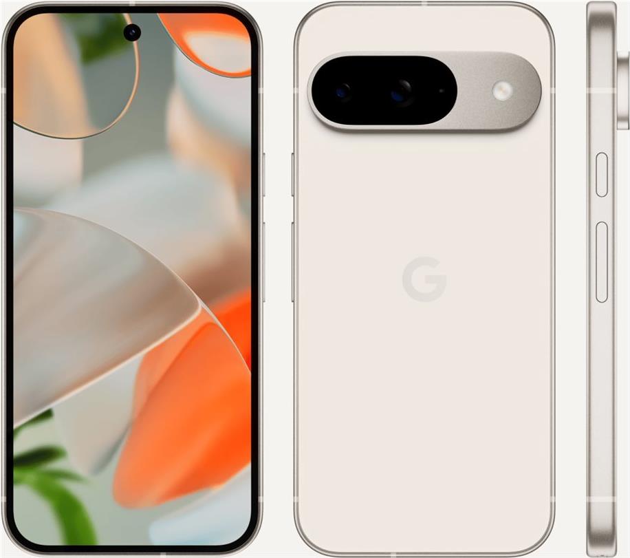 Google Pixel 9 - 256 GB - Porcelain (GA05843-GB) von Google