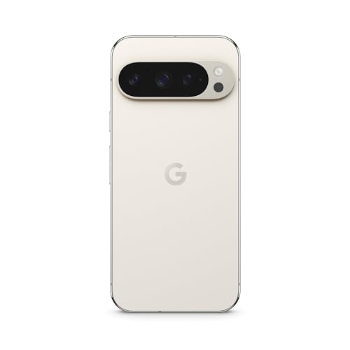 Google Pixel 9 Pro – Android-Smartphone mit Gemini ohne SIM-Lock, Dreifach-Rückkamerasystem, 24 Stunden Akkulaufzeit und EIN 6,3 Zoll großes Super Actua-Display - Porcelain, 256GB Google Pixel 9 Pro – Android-Smartphone mit Gemini ohne SIM-Lock, Dreifach-Rückkamerasystem, 24 Stunden Akkulaufzeit und EIN 6,3 Zoll großes Super Actua-Display - Porcelain, 256GB von Google