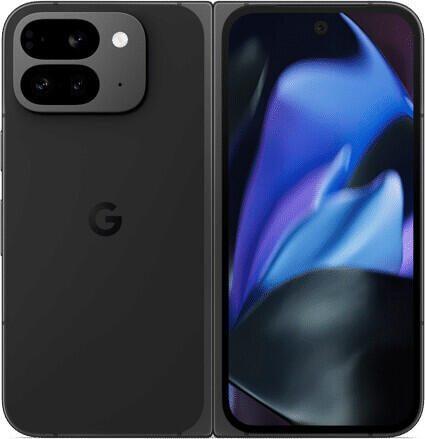 Google Pixel 9 Pro Fold - 5G Smartphone - Dual-SIM - RAM 16 GB / Interner Speicher 256 GB - OLED-Display - 8 - 8 - 2152 x 2076 Pixel 2152 x 2076 Pixel (120 Hz) - Triple-Kamera 48 MP, 10,5 MP, 10,8 MP - 2x front cameras 10 MP, 10 MP - Obsidian (GA05518-US) von Google