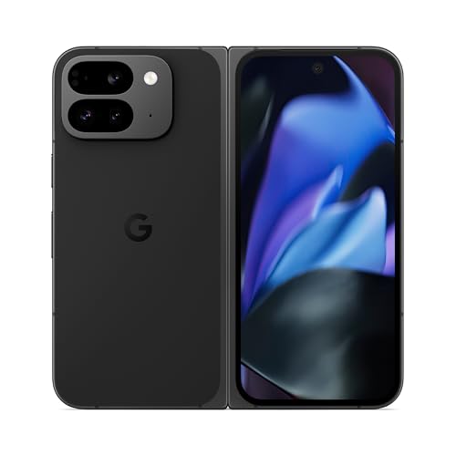 Google Pixel 9 Pro Fold – Android-Smartphone mit Gemini ohne SIM-Lock – fortschrittliches Dreifach-Rückkamerasystem – faltbares Display – Videos per Sprachbefehl steuern – Obsidian, 256GB Google Pixel 9 Pro Fold – Android-Smartphone mit Gemini ohne SIM-Lock – fortschrittliches Dreifach-Rückkamerasystem – faltbares Display – Videos per Sprachbefehl steuern – Obsidian, 256GB von Google