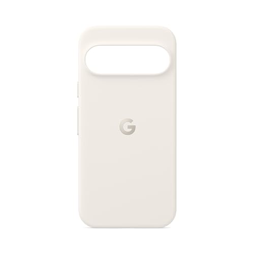 Google Pixel 9 & Pixel 9 Pro Case – langlebiger Schutz – fleckenabweisendes Silikon – Schutzhülle für Android-Smartphones – Porcelain von Google