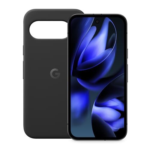Google Pixel 9a: Android-Smartphone ohne SIM-Lock, mit KI-Kamera, 24 Stunden Akkulaufzeit und leistungsstarken Sicherheitsfunktionen – Obsidian, 128GB + Pixel 9a Case, Obsidian von Google