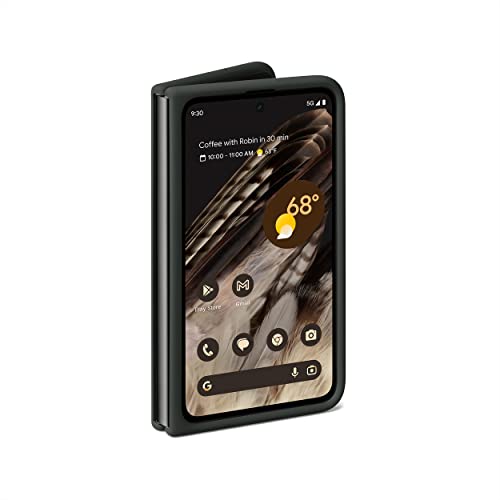 Google Pixel Fold Case - Stoßdämpfendes Silikon - Android-Handyhülle - Hazel von Google