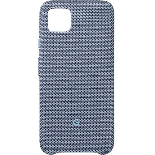 Google Pixel Schutzhülle für Pixel – Schutzhülle mit passgenauem Stoff und Active Edge kompatibel, Blue-ish, Pixel 4, GA01283 von Google