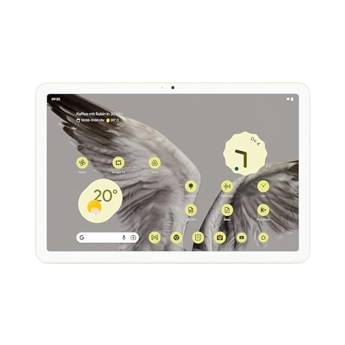 Google Pixel Tablet – Android-Tablet mit 11"-Display und einem Akku mit Langer Laufzeit – 8 GB RAM – 256 GB Speicherplatz – Porcelain Google Pixel Tablet – Android-Tablet mit 11"-Display und einem Akku mit Langer Laufzeit – 8 GB RAM – 256 GB Speicherplatz – Porcelain von Google