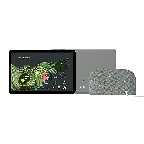 Google Pixel Tablet mit Ladedock mit Lautsprecher (11 Zoll-Display, 128 GB Speicher, Android, 8 GB RAM) – Hazel von Google