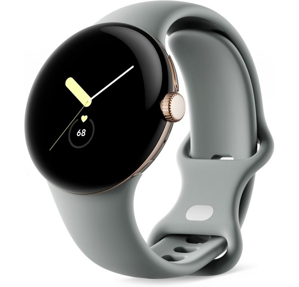 Google Pixel Watch LTE - Smartwatch - champagne gold/hazel Smartwatch (Wear OS by Google) von Google