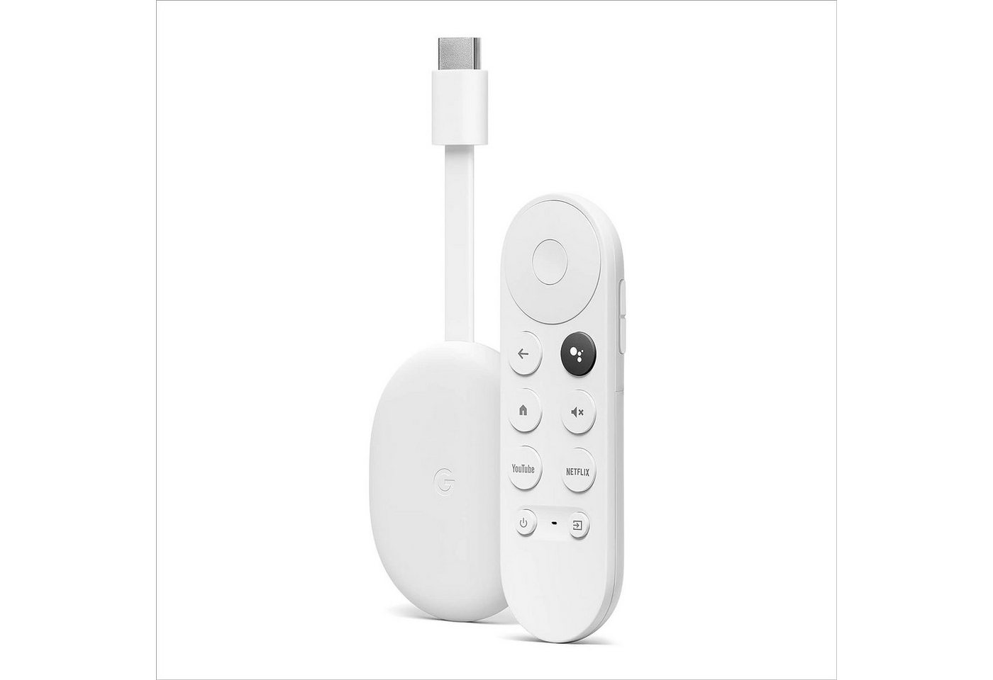 Google Streaming-Box Google Chromecast mit Google TV, (1 St) von Google