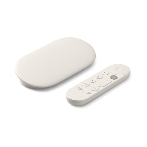 Google TV Streamer 4K – entspannte Unterhaltung durch schnelles Streaming und Fernbedienung mit Sprachsuche – Filme, Serien, Live-Sendungen und Netflix in 4K HDR – 32 GB Speicherplatz – Porcelain Google TV Streamer 4K – entspannte Unterhaltung durch schnelles Streaming und Fernbedienung mit Sprachsuche – Filme, Serien, Live-Sendungen und Netflix in 4K HDR – 32 GB Speicherplatz – Porcelain von Google