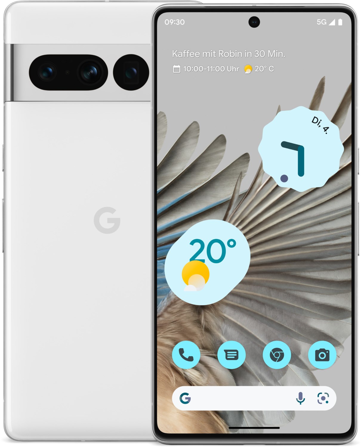 Pixel 7 Pro (128GB) Smartphone snow von Google