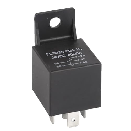 Goowafur Elektroauto-Relais, Kfz-Relais für Autos | 7Vdc 12V/24V Auto-Relais Kfz-Relais | 4Pin/5Pin Mehrzweck-Autozubehör Wasserdichtes, robustes elektrisches Relais für Autos von Goowafur