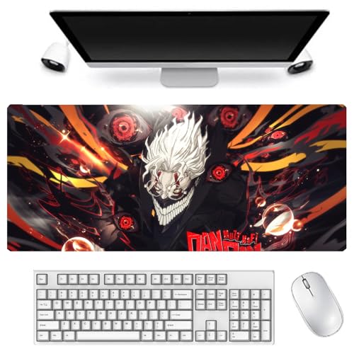 DAN DA DAN Mauspad| 900 * 400mm Anime Mauspad| Ayase Momo/Takakura Ken/Turbo Granny Mousepad| Schreibtischunterlage mit Rutschfester Gummibasis für Büro Computer-Zubehör von Gooyeh