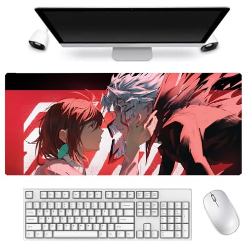 DAN DA DAN Mauspad| 900 * 400mm Anime Mauspad| Ayase Momo/Takakura Ken/Turbo Granny Mousepad| Schreibtischunterlage mit Rutschfester Gummibasis für Büro Computer-Zubehör DAN DA DAN Mauspad| 900 * 400mm Anime Mauspad| Ayase Momo/Takakura Ken/Turbo Granny Mousepad| Schreibtischunterlage mit Rutschfester Gummibasis für Büro Computer-Zubehör von Gooyeh