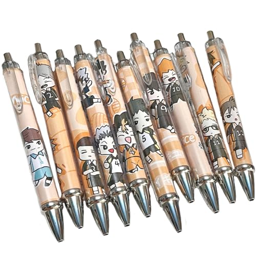 Haikyuu Anime Kugelschreiber Kozume Kenma Schreibwaren Set Kreative Cartoon Push Pen Schwarz Neutral Stift 0,5mm Student Schreibwaren Geschenk Haikyuu Anime Kugelschreiber Kozume Kenma Schreibwaren Set Kreative Cartoon Push Pen Schwarz Neutral Stift 0,5mm Student Schreibwaren Geschenk von Gooyeh