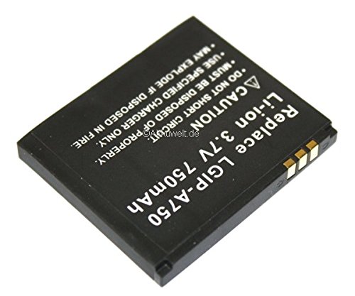 Ersatzakku für LG Prada KE850 KE820 LGIP-A750 Accu Batterie Battery Bateria Akkubatterie von Gopacks