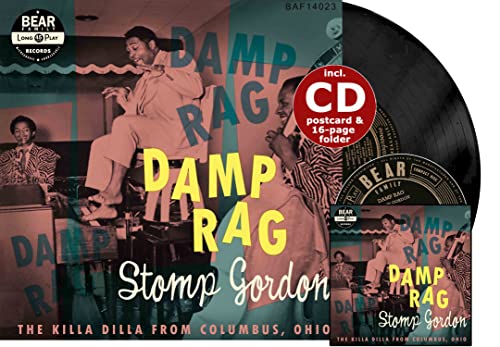 Damp Rag - The Killa Dilla From Columbus, Ohio (LP & CD, 10inch, 45rpm) von Gordon, Stomp