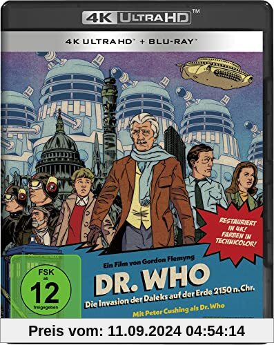 Dr. Who: Die Invasion der Daleks auf der Erde 2150 n. Chr. (+ Blu-ray) von Gordon Flemyng