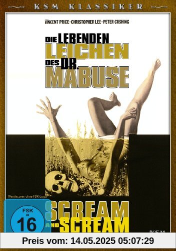Die lebenden Leichen des Dr. Mabuse - Scream and Scream again (KSM Klassiker) von Gordon Hessler