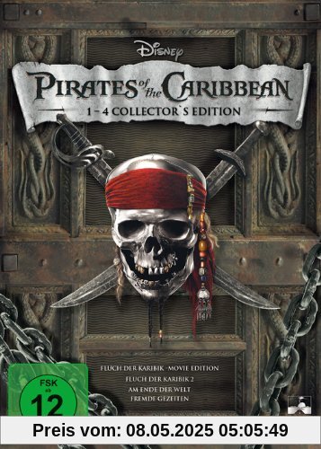 Pirates of the Caribbean - Die Piraten-Quadrologie [8 DVDs] von Gore Verbinski