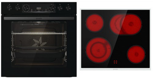 Advantage Black Set NEW Herdset bestehend aus BCS6737E06BG + ECD643BX + Glasbackschale schwarz + ede Advantage Black Set NEW Herdset bestehend aus BCS6737E06BG + ECD643BX + Glasbackschale schwarz + ede von Gorenje