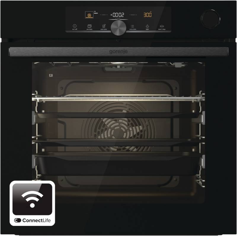 BSA6747A04BGWI Einbaubackofen tiefschwarz / A+ von Gorenje