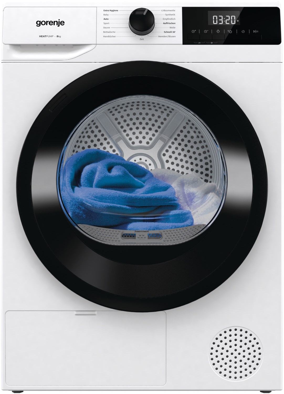 DHNE83 Wärmepumpentrockner weiß / A+++ DHNE83 Wärmepumpentrockner weiß / A+++ von Gorenje