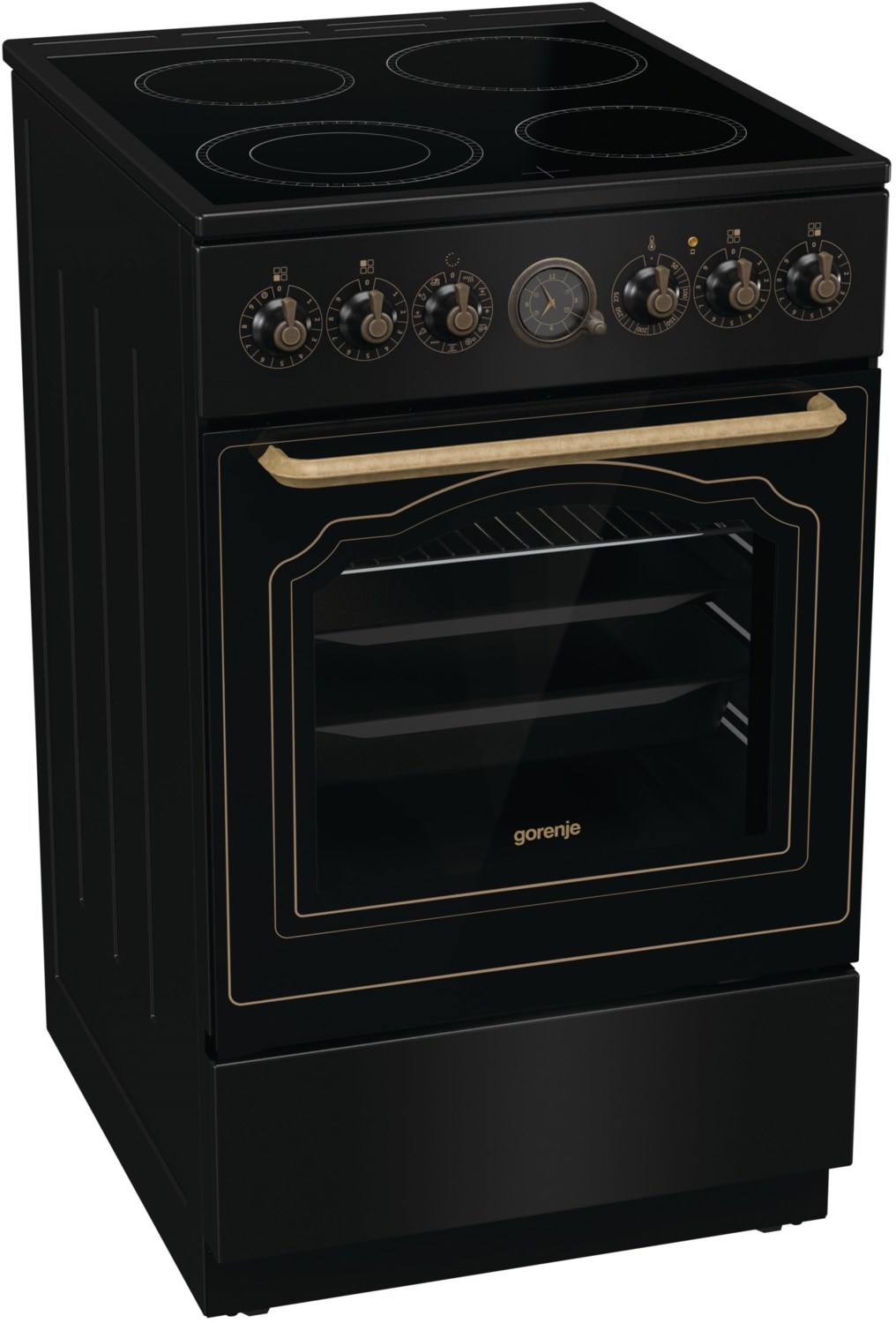 GECS5B70CLB Elektroherd mit Glaskeramikfeld schwarz matt / A GECS5B70CLB Elektroherd mit Glaskeramikfeld schwarz matt / A von Gorenje