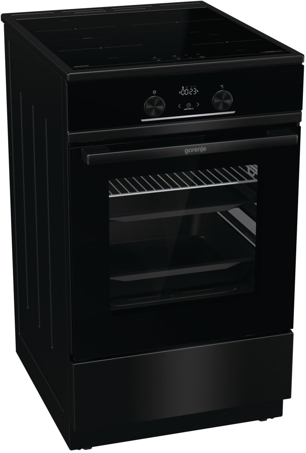 GEIT5C60XPG Stand-Elektroherd mit Induktionsfeld tiefschwarz / A GEIT5C60XPG Stand-Elektroherd mit Induktionsfeld tiefschwarz / A von Gorenje