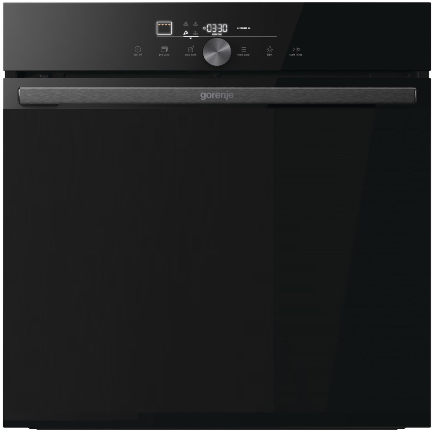 GO66E Pizza350C Einbaubackofen tiefschwarz / A+ GO66E Pizza350C Einbaubackofen tiefschwarz / A+ von Gorenje
