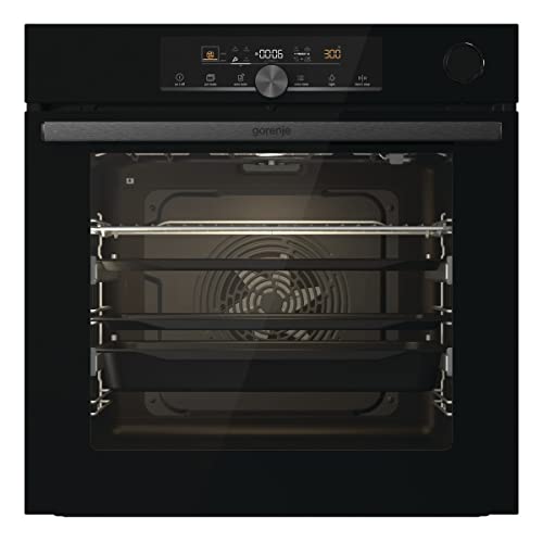 Gorenje 738009 OptiBake Advanced BSA 6747 A04BG Einbau-Backofen / 77L / Heißluft/AutoBake/Touch Bedienung/Bratenthermometer/GentleClose & Open/SteamAssist/StepBake/PizzaMode 300°C/schwarz Gorenje 738009 OptiBake Advanced BSA 6747 A04BG Einbau-Backofen / 77L / Heißluft/AutoBake/Touch Bedienung/Bratenthermometer/GentleClose & Open/SteamAssist/StepBake/PizzaMode 300°C/schwarz von Gorenje