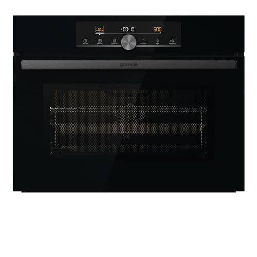 Gorenje BCM4547A10BG Kompakt-Backofen mit Mikrowellenfunktion Schwarz von Gorenje