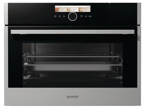 Gorenje BCMS 598 S19X Kompakt-Kombi-Dampfgar-Backofen mit Mikrowellenfunktion Edelstahl von Gorenje