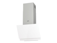 Gorenje Essential WHI649EXGW - Abzugshaube - Schornstein abgewinkelt - Breite: 60 cm - Tiefe: 33,5 cm - Absaugung und Umluft (-) - mit internem Motor - Edelstahl/Silber von Gorenje