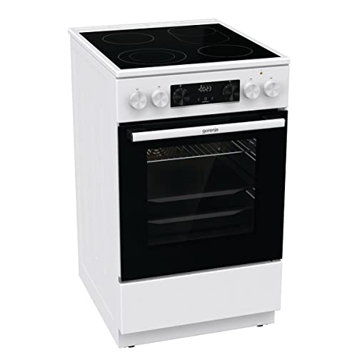 Gorenje GECS5C 70 WA Elektro-Standherd mit Glaskeramik-Kochfeld / 50 cm / 70 Liter/Schnellaufheizung/AirFry/ExtraSteam/Teleskopauszug/AquaClean/weiß Gorenje GECS5C 70 WA Elektro-Standherd mit Glaskeramik-Kochfeld / 50 cm / 70 Liter/Schnellaufheizung/AirFry/ExtraSteam/Teleskopauszug/AquaClean/weiß von Gorenje