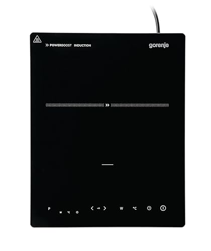 Gorenje ICR 2000 M Induktionskochplatte, Touch Control, Timerfunktion, 20cm Durchmesser, Power Boost, schwarz von Gorenje