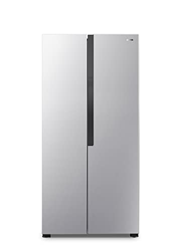 Gorenje NRS 8182 KX / Side by Side Kühl-Gefrierkombination / NoFrostPlus / Inverter-Kompressor / FastFreeze / HolidayMode / 177,7 cm / 175 l Gefrierteil/ 266 l Kühlteil/ 289 kWh Jahr/ Edelstahl-Look von Gorenje