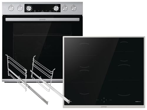 Gorenje Red Pepper Set SIX Einbauherd BCSI6737E06X + Induktionskochfeld GI6400BX von Gorenje