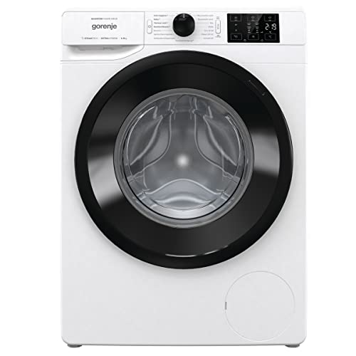 Gorenje WNEI 84 BPS Waschmaschine mit Dampffunktion / 8 kg / 1400 U/min /16 Programme Inverter Motor/Edelstahltrommel/AquaStop/Kindersicherung/SterilTub/Weiß von Gorenje