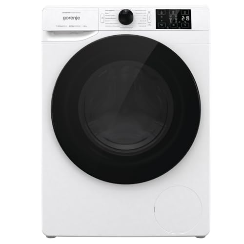 Gorenje WNEI 94 DAPS Waschmaschine, 9kg Fassungsvermögen, EEK A, AquaStop, Made in Europe, 16 Programme, Dampffunktion, Daunenwäsche, ExtraHygiene Programm, Inverter PowerDrive Motor, weiß von Gorenje
