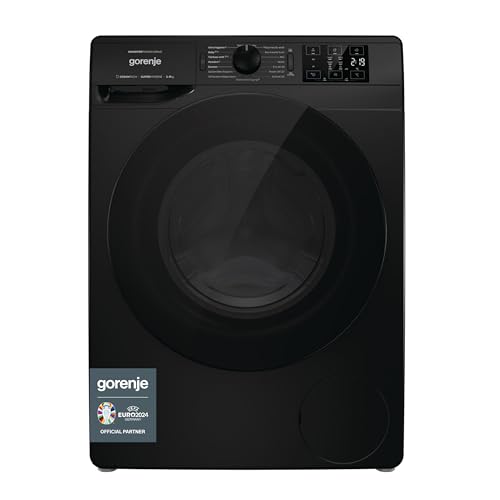 Gorenje WNFHEI 84 ADPSB Waschmaschine, 8kg, 1400 U/min, EEK A, Made in Europe,Inverter PowerDrive Motor, 16 Programme, Dampffunktion, AquaStop, Kindersicherung von Gorenje