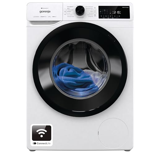 Gorenje WPAM74A1T Waschmaschine mit Dampffunktion/ConnectLife / 7Kg / 1400 U/min / 15 Programme/Totaler AquaStop/Wave Active Trommel/ExtraHygiene/PowerWash/Schnell Waschgang/EEK: A-10% Gorenje WPAM74A1T Waschmaschine mit Dampffunktion/ConnectLife / 7Kg / 1400 U/min / 15 Programme/Totaler AquaStop/Wave Active Trommel/ExtraHygiene/PowerWash/Schnell Waschgang/EEK: A-10% von Gorenje