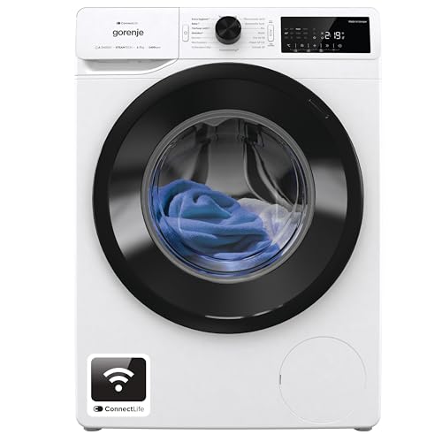 Gorenje WPAM74SA1T Waschmaschine mit Dampffunktion/Slim/ConnectLife / 7Kg / 1400 U/min/15 Programme/Totaler AquaStop/Wave Active Trommel/ExtraHygiene/PowerWash/Schnell Waschgang/EEK: A-10% Gorenje WPAM74SA1T Waschmaschine mit Dampffunktion/Slim/ConnectLife / 7Kg / 1400 U/min/15 Programme/Totaler AquaStop/Wave Active Trommel/ExtraHygiene/PowerWash/Schnell Waschgang/EEK: A-10% von Gorenje