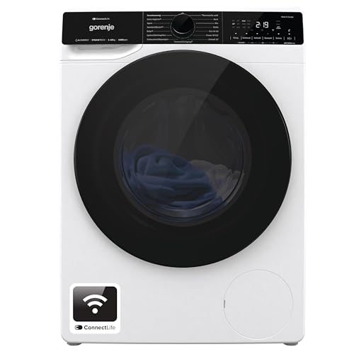 Gorenje WPNA 14 ATSWIFI3 Waschmaschine, 10kg, WiFi, EEK A, Made in Europe, Inverter PowerDrive Motor, 1400 U/min, 15 Programme, AquaStop, SteamTech, Schnellprogramm, weiß Gorenje WPNA 14 ATSWIFI3 Waschmaschine, 10kg, WiFi, EEK A, Made in Europe, Inverter PowerDrive Motor, 1400 U/min, 15 Programme, AquaStop, SteamTech, Schnellprogramm, weiß von Gorenje