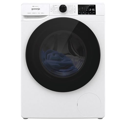 Gorenje WPNEI94DA1TS Waschmachine mit Dampffunktion/ConnectLife / 9Kg / 1400 U/min / 15 Programme/Totaler AquaStop/WaveActive Trommel/ExtraHygiene/PowerWash/Schnell Waschgang/EEK: A-10% Gorenje WPNEI94DA1TS Waschmachine mit Dampffunktion/ConnectLife / 9Kg / 1400 U/min / 15 Programme/Totaler AquaStop/WaveActive Trommel/ExtraHygiene/PowerWash/Schnell Waschgang/EEK: A-10% von Gorenje