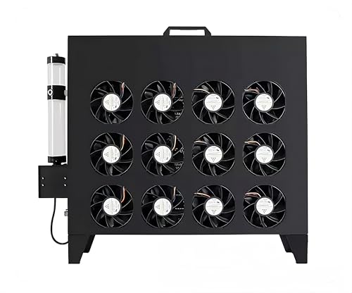 Gorilla Cases 12KW ASIC Wasserkühlungssystem, intelligente Temperaturregelung, 15 leise Lüfter, Bergbau-Rig-Kühler mit LED-Anzeige Gorilla Cases 12KW ASIC Wasserkühlungssystem, intelligente Temperaturregelung, 15 leise Lüfter, Bergbau-Rig-Kühler mit LED-Anzeige von Gorilla Cases