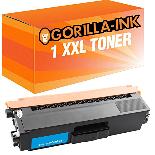 Gorilla-Ink 1 Laser-Toner XXL kompatibel mit Brother TN-321C TN-326C | geeignet für DCP-L8400 DCP-L8450 HL-L8250 HL-L8350 MFC-L8600 MFC-L8650 MFC-L8850 | Cyan von Gorilla-Ink